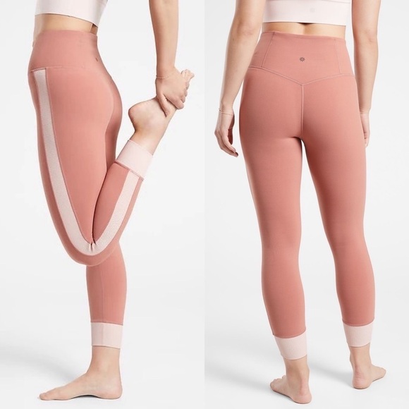 ATHLETA ELATION RIB TRIM 7/8 TIGHT - Picture 1 of 9